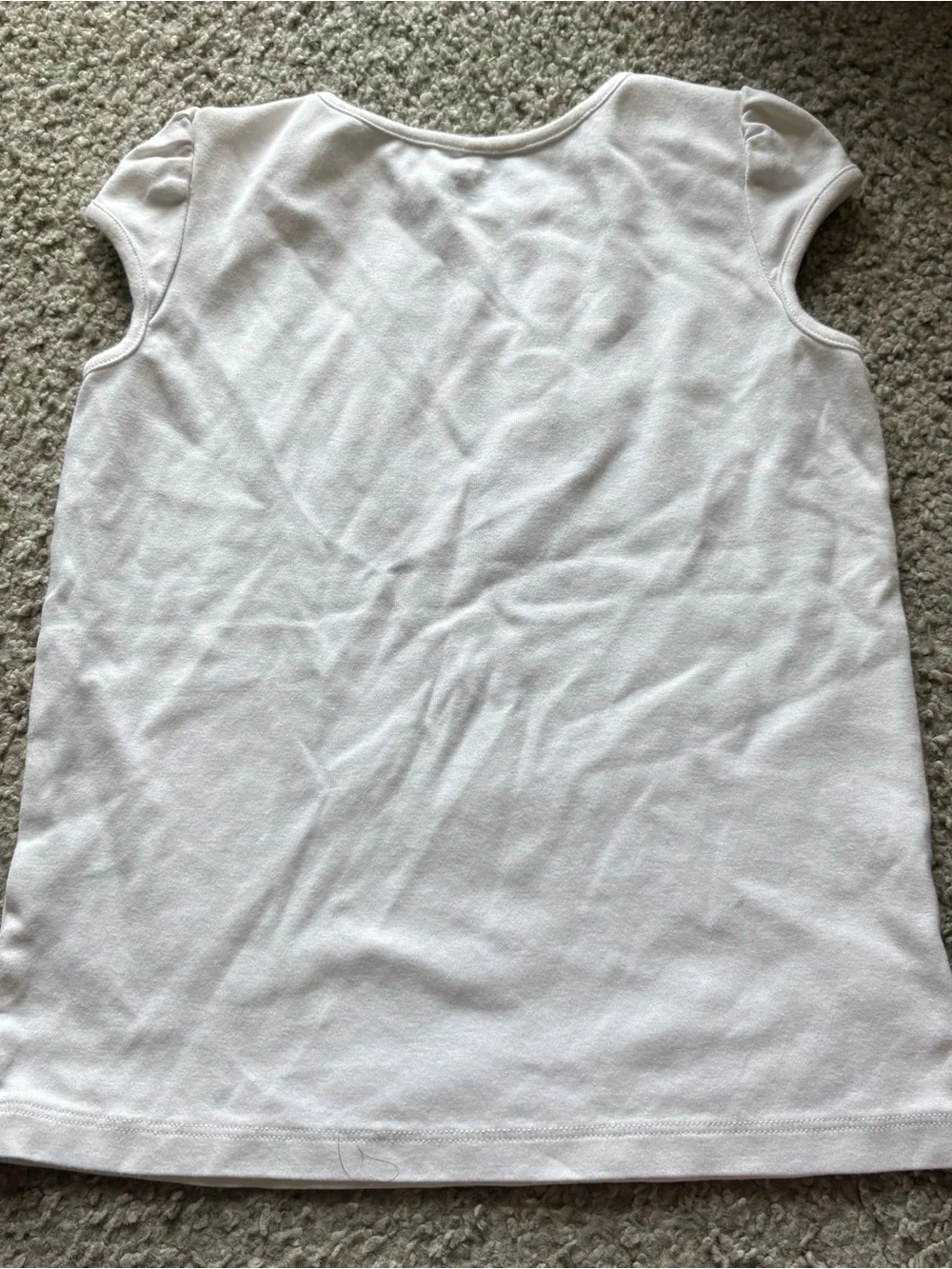Gymboree White 'Dad's Cutie' Short Sleeve Tee Appliqué Sz 9 Vintage Y2K 90s